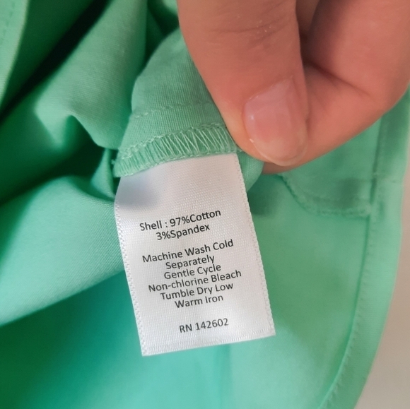 Sail to Sable Marine Blue and Cabbage Color Block Shift Dress M - Picture 6 of 6